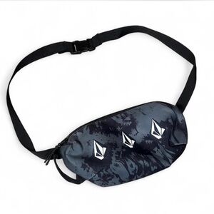 Volcom Mini Waist Fanny Hip Pack Bag Zip Closure in Marina Blue OS